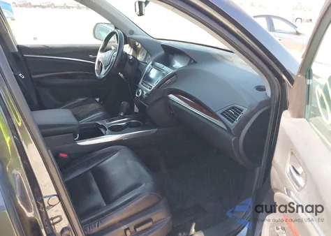 2014 Acura Mdx z USA, uszkodzony, nr VIN 5FRYD3H22EB019848